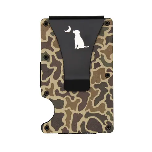 Front Pocket Wallet in Old School Camo by Local Boy Outfitters