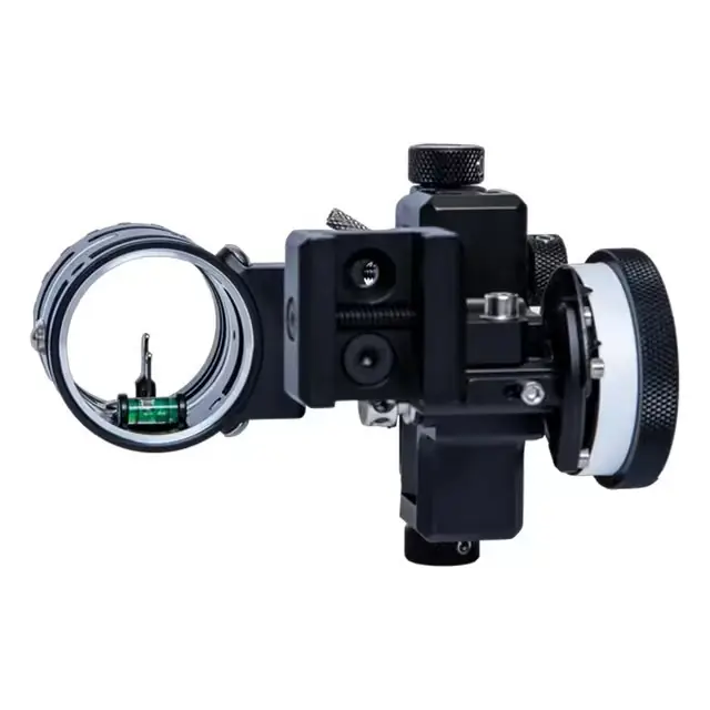 Black SWFT Duo Left Handed .019 Picatinny Bow Sight Mount by Trophy Ridge