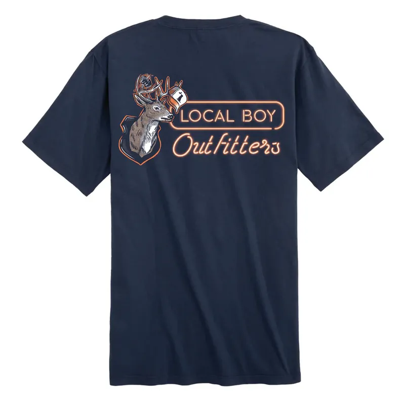 Neon Mount Short Sleeve Tee Shirt by Local Boy Outfitters