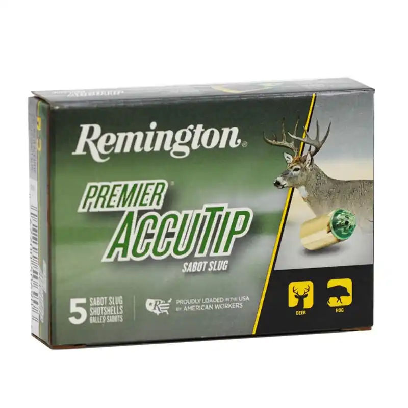 Remington Premier AccuTip 1,900 fps 20 Gauge 3" 260 Grain Lead Shot Shotgun Ammunition