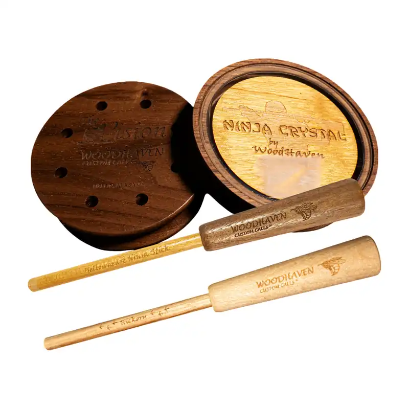 Ninja Crystal Pot Turkey Call by Woodhaven