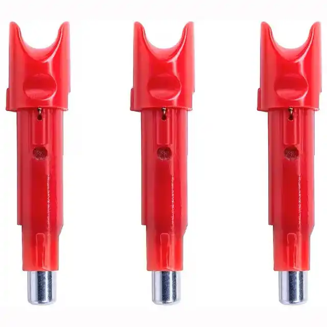 3 Pack HP Bushing HEA-380.3R Alpha Blaze HPX Lighted Nocks by TenPoint