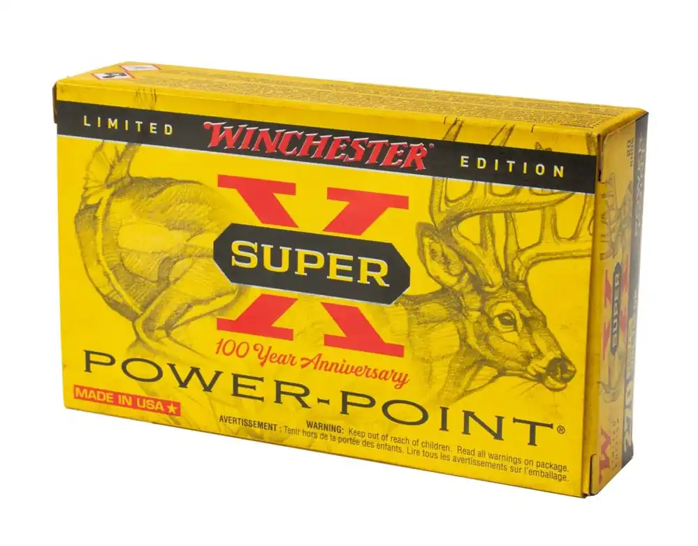 Winchester Super X Limited Edition 100th Anniversary 2,850 fps 270 Winchester 150 Grain Soft Power Point Rifle Ammunition
