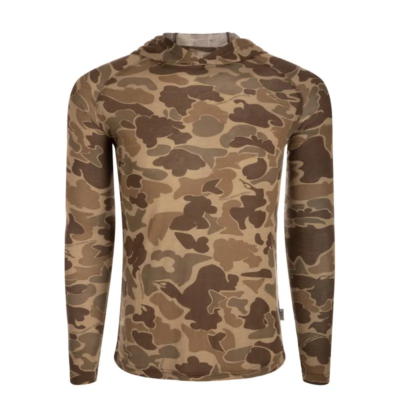 Men‘s Hunter Creek Bamboo Long Sleeve Shirt with Hood by Drake Waterfowl
