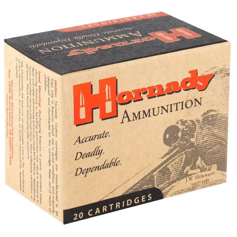 Hornady Custom 1,500 fps 44 Remington Magnum 200 Grain XTP Jacketed Hollow Point Handgun Ammunition