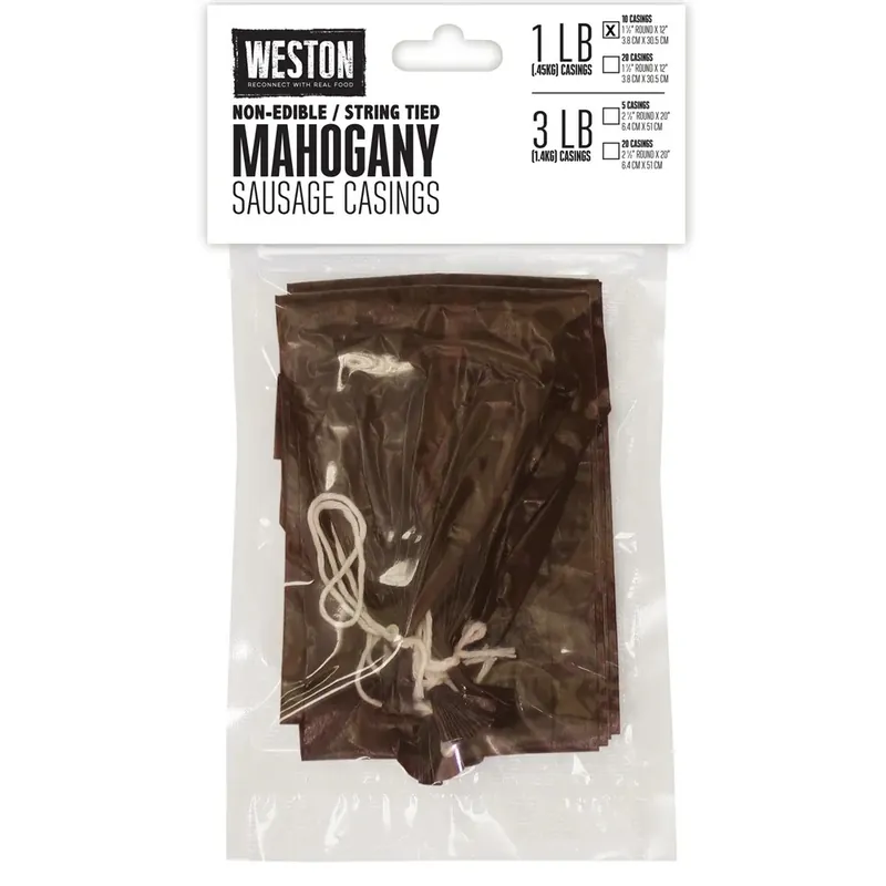 Non-Edible Mahogany 1 lb Casin by Weston