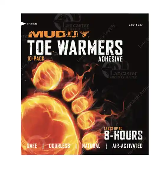 10 Pack Toe Warmer with Adhesive by Muddy Outdoors