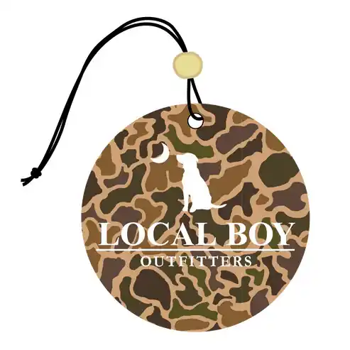 Old School Camo Air Freshener by Local Boy Outfitter