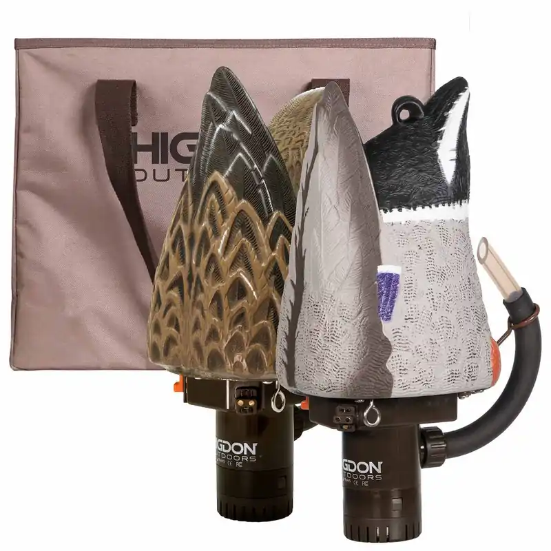 Pulsator PRO Drake and Hen Combo with 2 Slot Decoy Bag by Higdon Outdoors