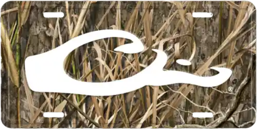Duck Head License Plate by Drake Waterfowl