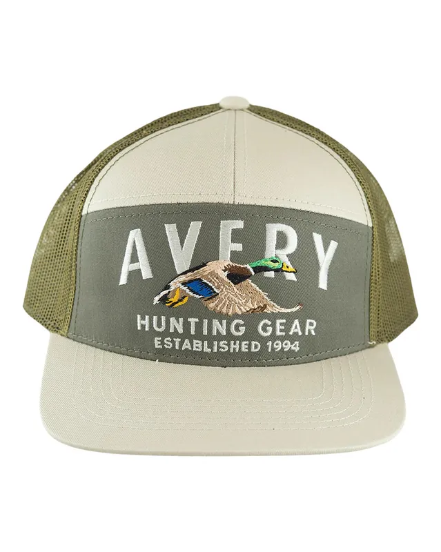 Men‘s Split Panel Legacy Mesh Snapback Hat by Avery