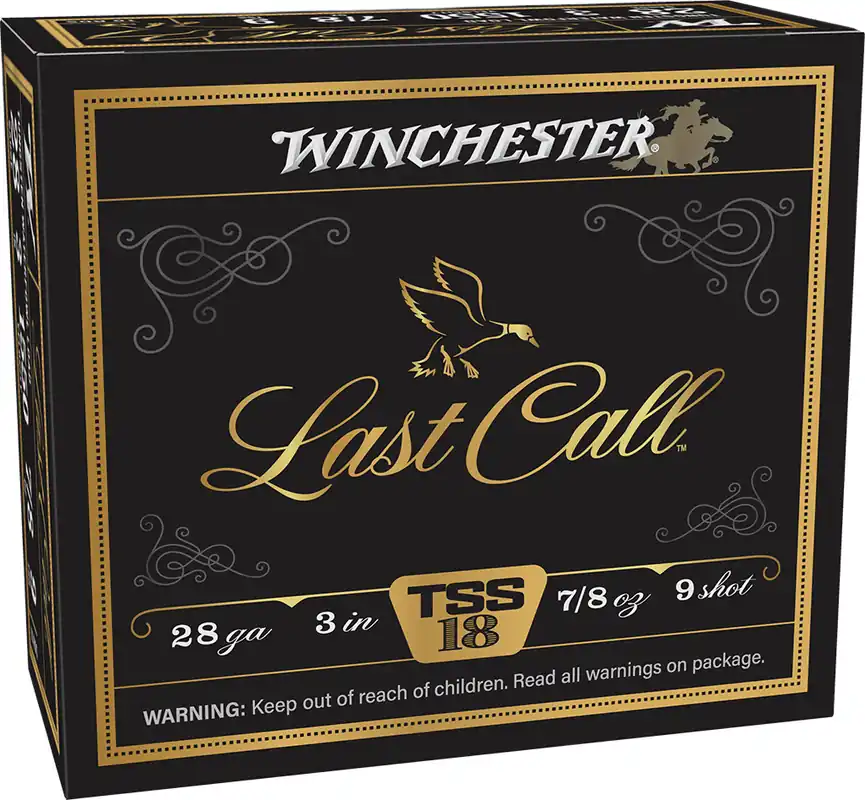 Winchester Last Call 1,550 fps 28 Gauge 3" 7/8 oz. 9 Tungsten Steel Shot Shotgun Ammunition