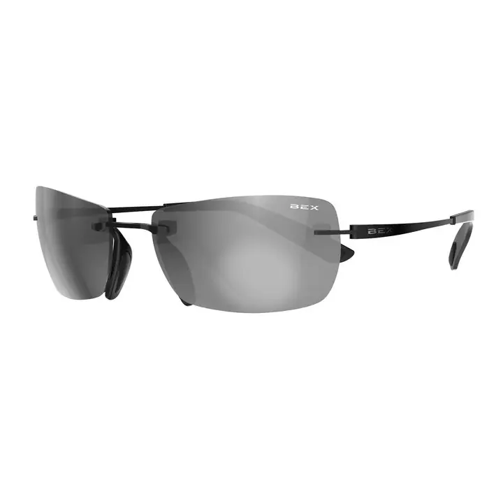 Fynnland X OTG Sunglasses with Matte Black Frames with Gray Lenses by BEX