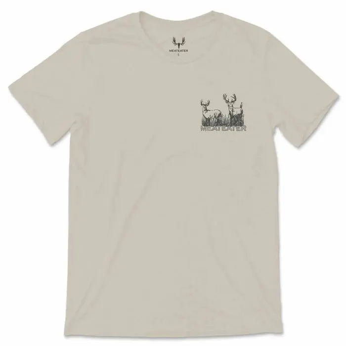 MeatEater Sketchy Bucks Short Sleeve Tee Shirt by FirstLite