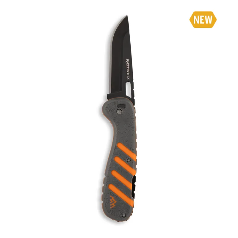 Razor HTX 3.5 Inch Fixed Orange Gray by Outdoor Edge