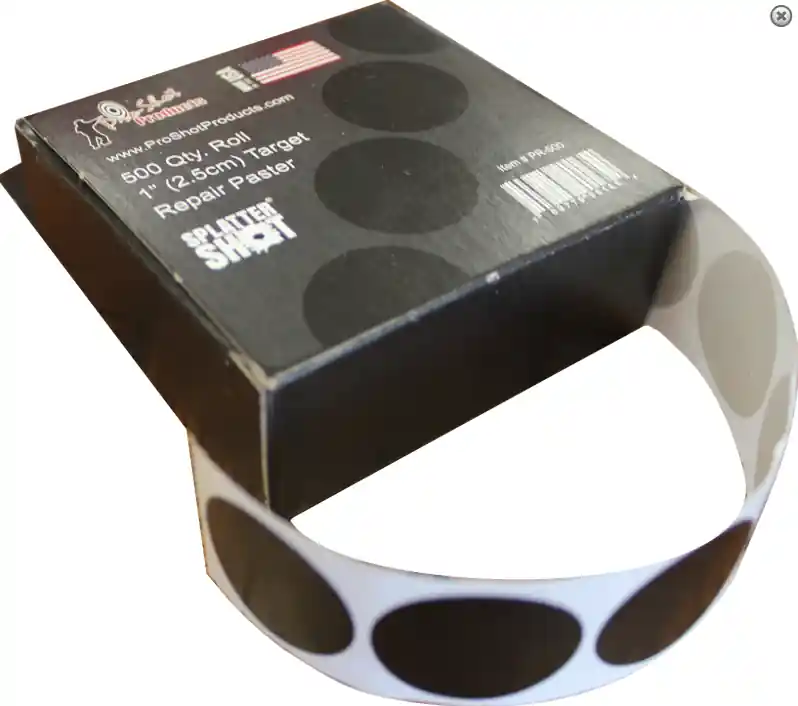 Splatter Shot 500 Pack Reactive 1" Repair Pasters by Pro-Shot