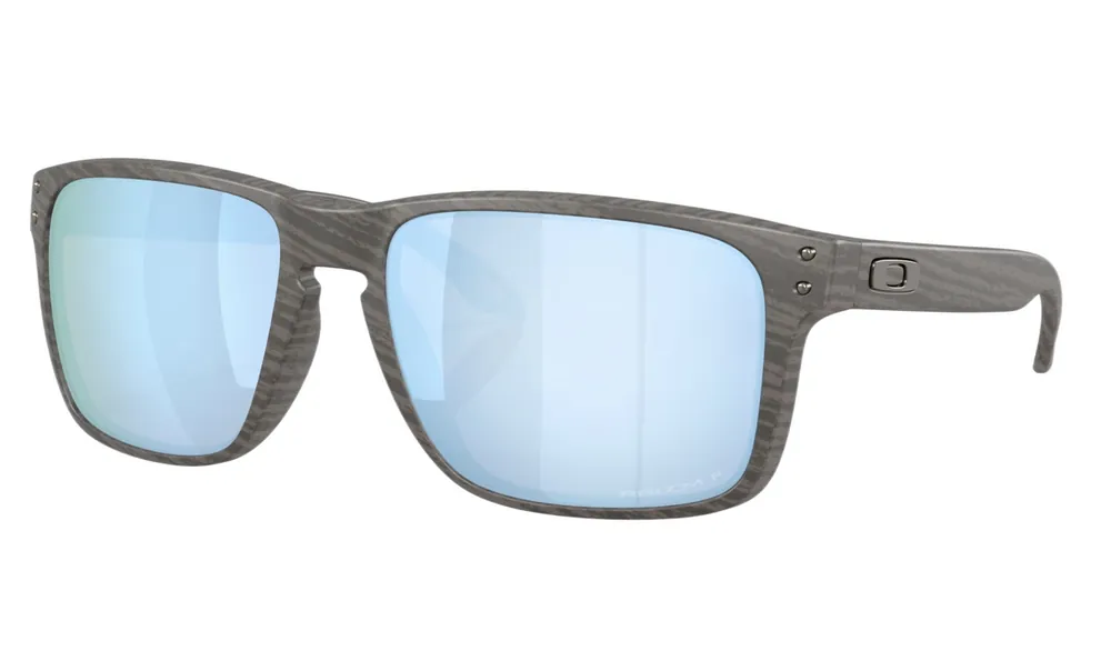 Holbrook XXL Sunglasses with Woodgrain Frames and Prizm Deep Water Lenses by Oakley