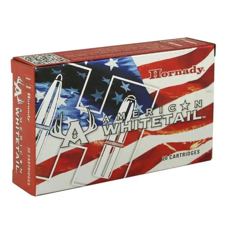 Hornady American Whitetail 2,700 fps 30-06 Springfield 180 Grain Interlock Spire Point Rifle Ammunition