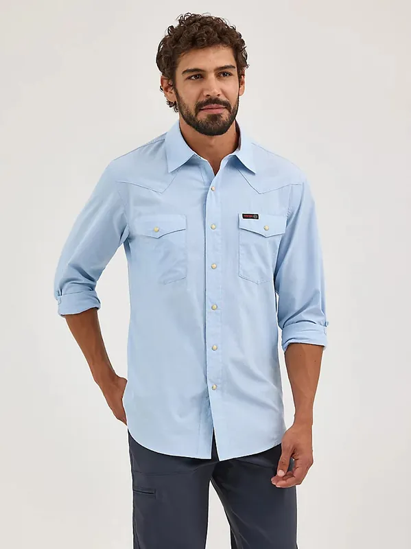 Drover Long Sleeve Utility Shirt by Wrangler