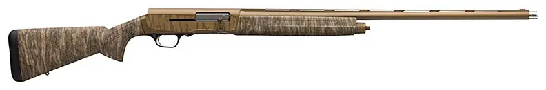 Browning A5 Wicked Wing 16ga 28" Barrel 2-3/4" Chamber Shotgun in Burnt Bronze Cerakote and Mossy Oak Bottomland Finish
