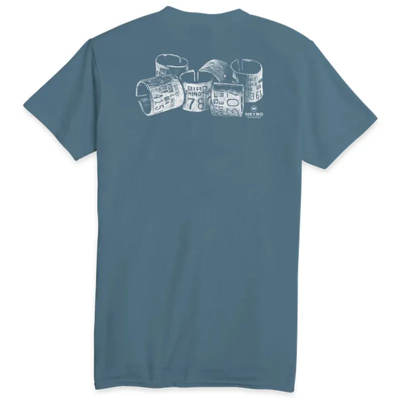 Men‘s Ring Season Short Sleeve Graphic Tee Shirt by Heybo