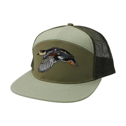 Gadwall 7 Panel Hat in Sage and Sage by Local Boy Outfitters