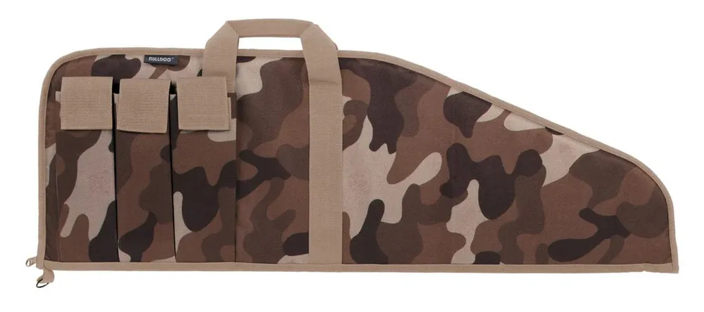 Throwback Camo 43 Inch Pitbull Tactical Rifle Case by Bulldog Cases