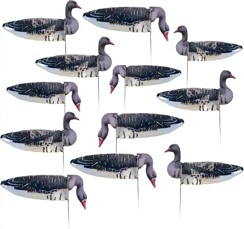 12 Pack GHG Pro Grade Specklebelly Goose Windsock Decoys by Avery