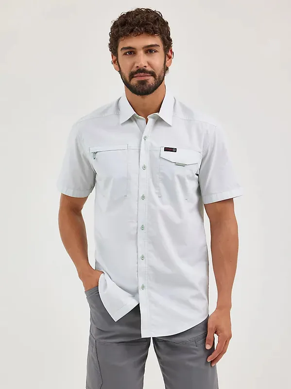 Cedar Zip Pocket Short Sleeve Tee by Wrangler