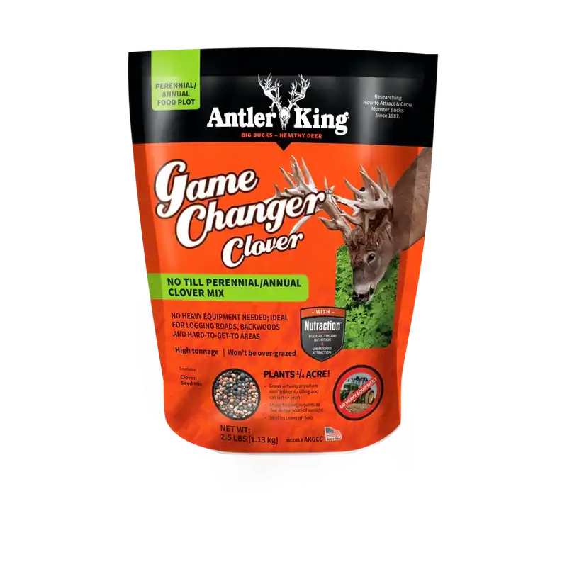Game Changer Clover 2.5lb Bag by Antler King
