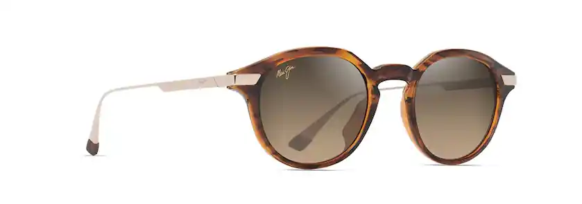 MOMI Shiny Dark Havana Frames with Bronze lens by Maui Jim
