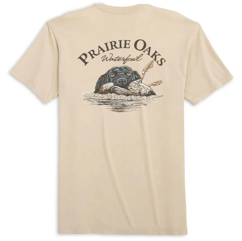 Retriever Short Sleeve Tee Shirt by Prairie Oaks Waterfowl