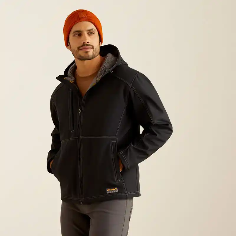 Rebar Sherpa Stretch Canvas Softshell Jacket by Ariat