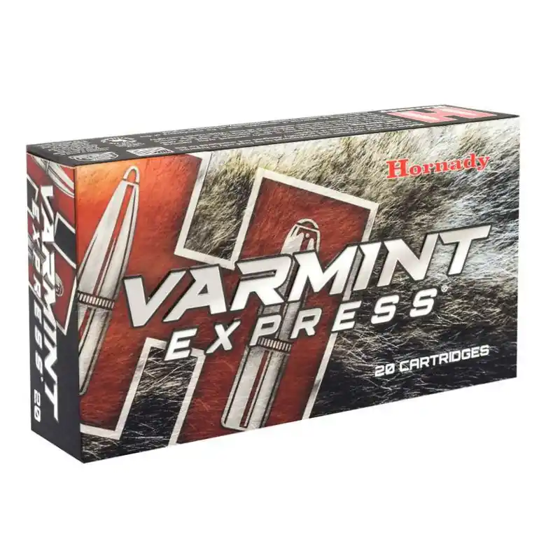 Hornady Varmint Express 3,210 fps 6mm Creedmoor 87 Grain V-Max Rifle Ammunition
