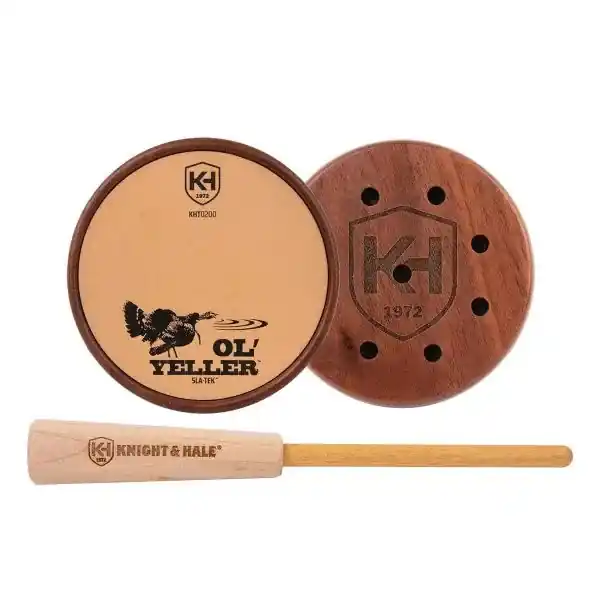 Ol‘ Yeller SLA-TEK Surface Pot Turkey Call by Knight and Hale
