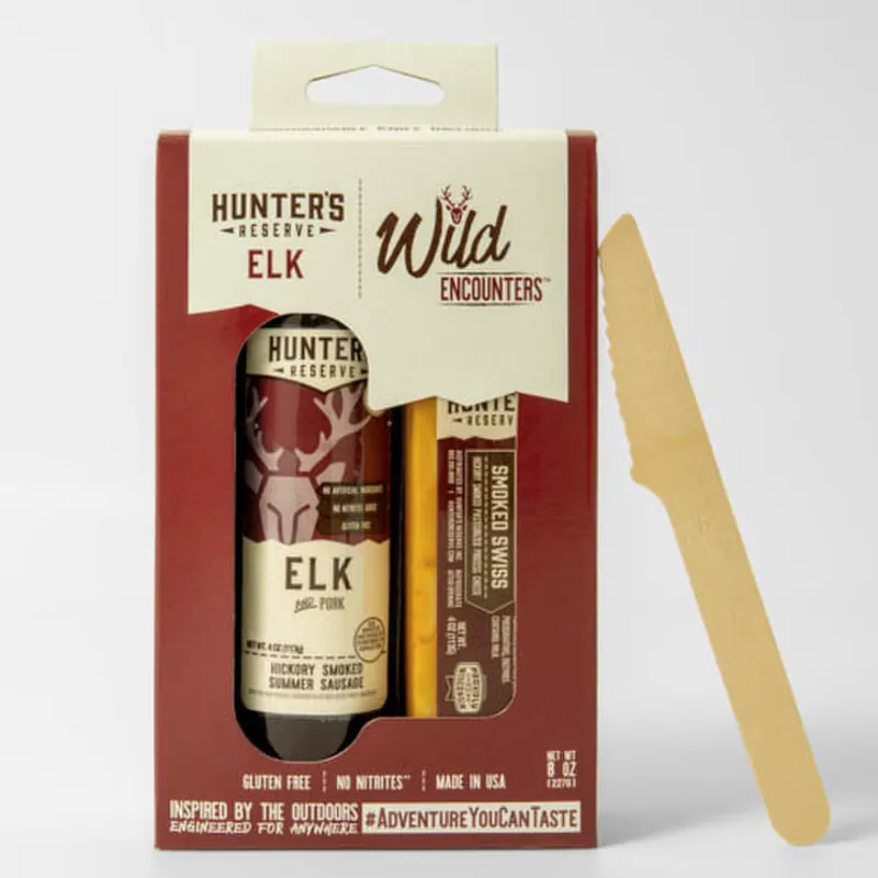 Hunters Reserve Bison 4oz Sausage + Hot Pepper Wild Encounters