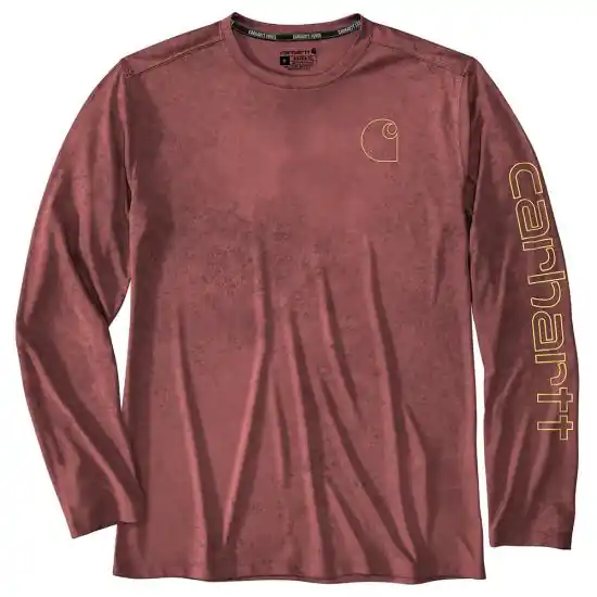 Force Sun Defender Camo Lightweight Long Sleeve Tee by Carhartt