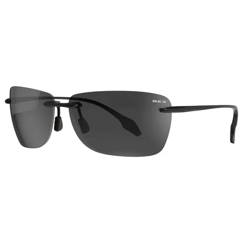 Jaxyn XL in Black and Gray by BEX Sunglasses