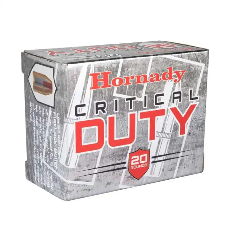 Hornady Critical Duty 1,010 fps 40 Smith & Wesson 175 Grain FlexLock Critical Defense Handgun Ammunition