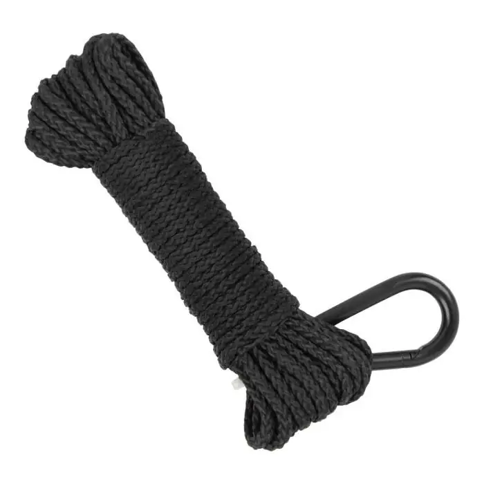 Hoist 25 feet Rope in Black by Allen Company
