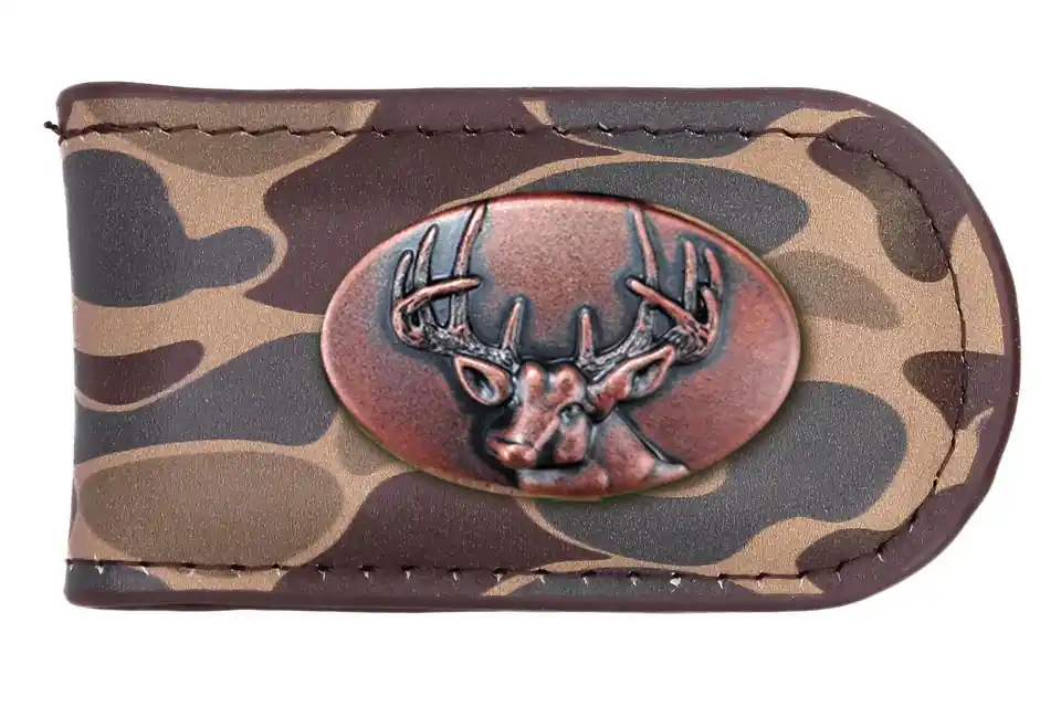 Old School Camo Money Clip by Zeppelin Products