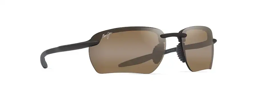 Ho‘Okipa Ultra G Sunglasses with Metal Matte Brown and HCL Bronze Lens by Maui Jim