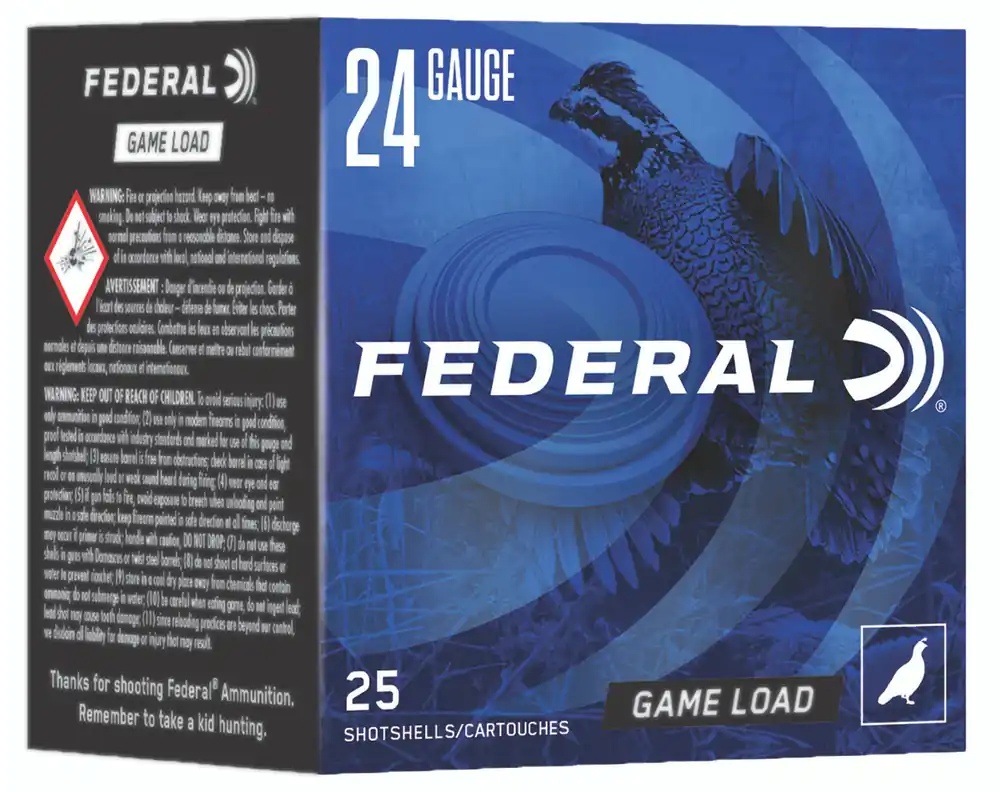 Federal Game-Shok Heavy Field 24Gauge 2.50″ 11/16oz 8Shot