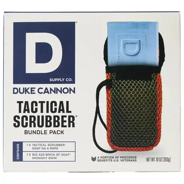 Midnight Swim Soap with Tactical Scrubber Bundle by Duke Cannon