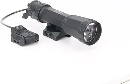 Rifle Flashlight 1000 Lumen and 80000 candela Illumination Device by Holosun technologies