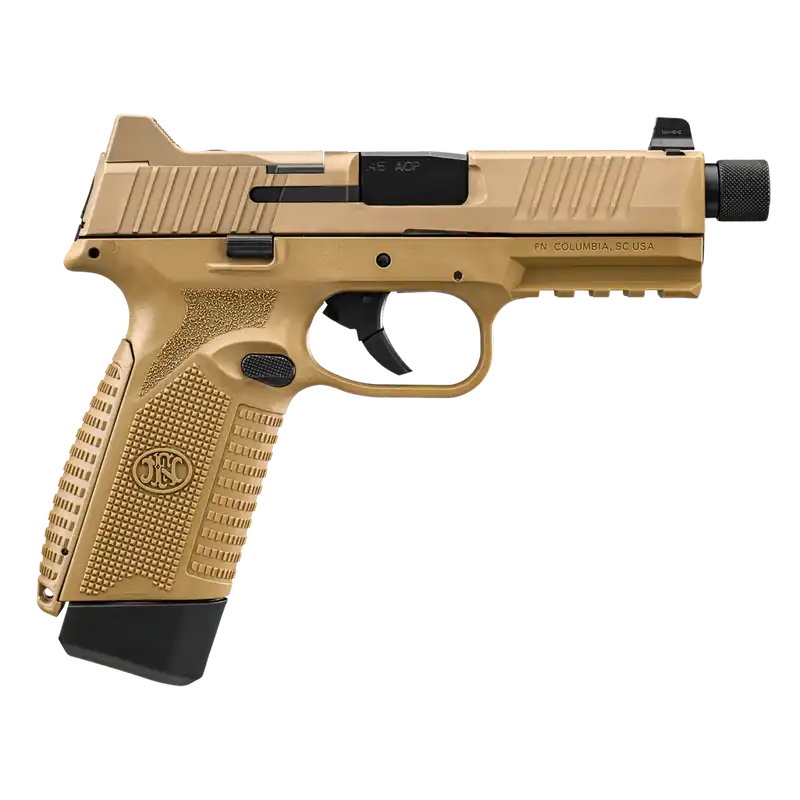 FN America FN 545 Tactical 45 ACP Caliber 4.71" Barrel Semi Auto Flat Dark Earth Finish Handgun