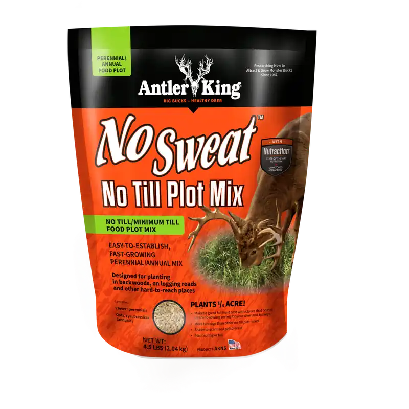 No Sweat No Till Plot 4.5 lb. Mix Bag by Antler King