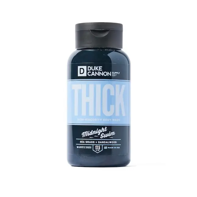 17.5 Oz THICK Body Wash in Midnight Swim by Duke Cannon