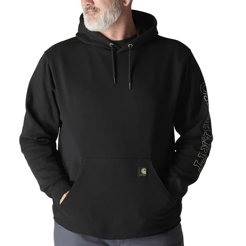 Men‘s Loose Fit Midweight Camo Graphic Hoodie by Carhartt