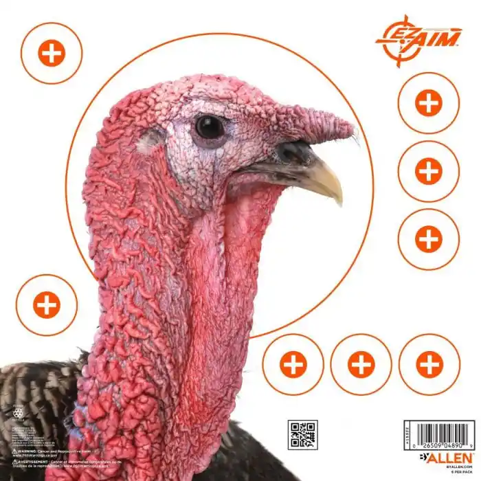 EzAim 12"x12" Turkey Target by Allen Company